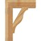 Ekena Millwork Funston Block Rough Sawn Bracket, Western Red Cedar, 6"W x 24"D x 32"H BKT06X24X32FST05RWR - alternate 2